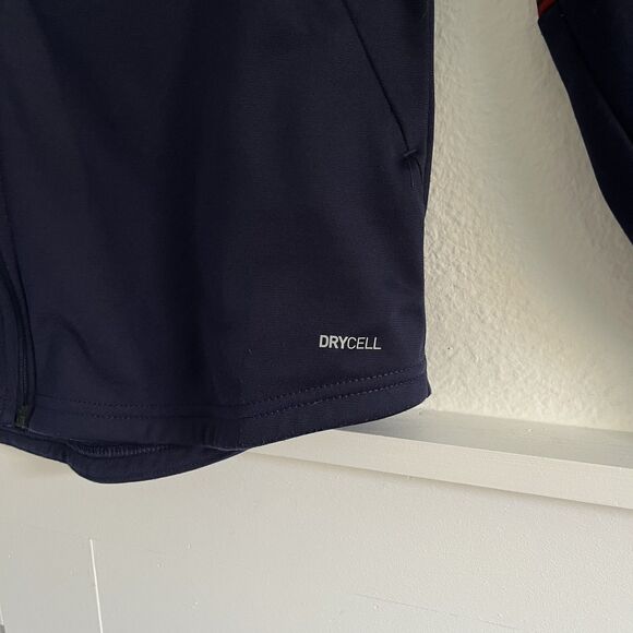 Puma Serbian Nat’l Team Men's Medium Stadium Track Jacket Soccer Football Blue - Picture 2 of 7